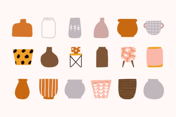 Download Bohemian Ceramic Garden Flower Pots Vase - Flower Collection