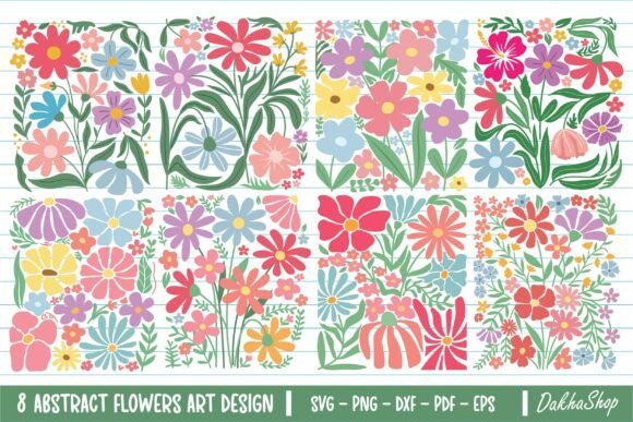 Download Flowers SVG Bundle, Boho Flower SVG PNG - Flower Collection