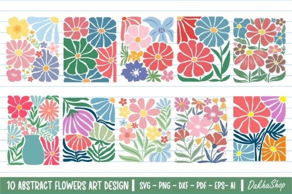 Download Flowers SVG Bundle, Boho Flower SVG PNG - Flower Collection
